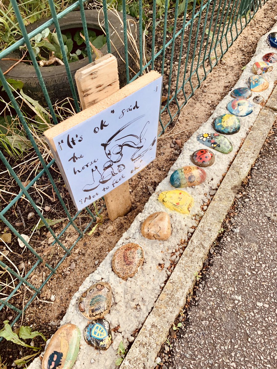 JCAWakefield's tweet image. A fabulous day today training &amp;amp; getting ready for OUR CHILDREN. Look out for our path of hope as you come through school. We remember the past &amp;amp; look forward to the year ahead #PathOfHope 💛