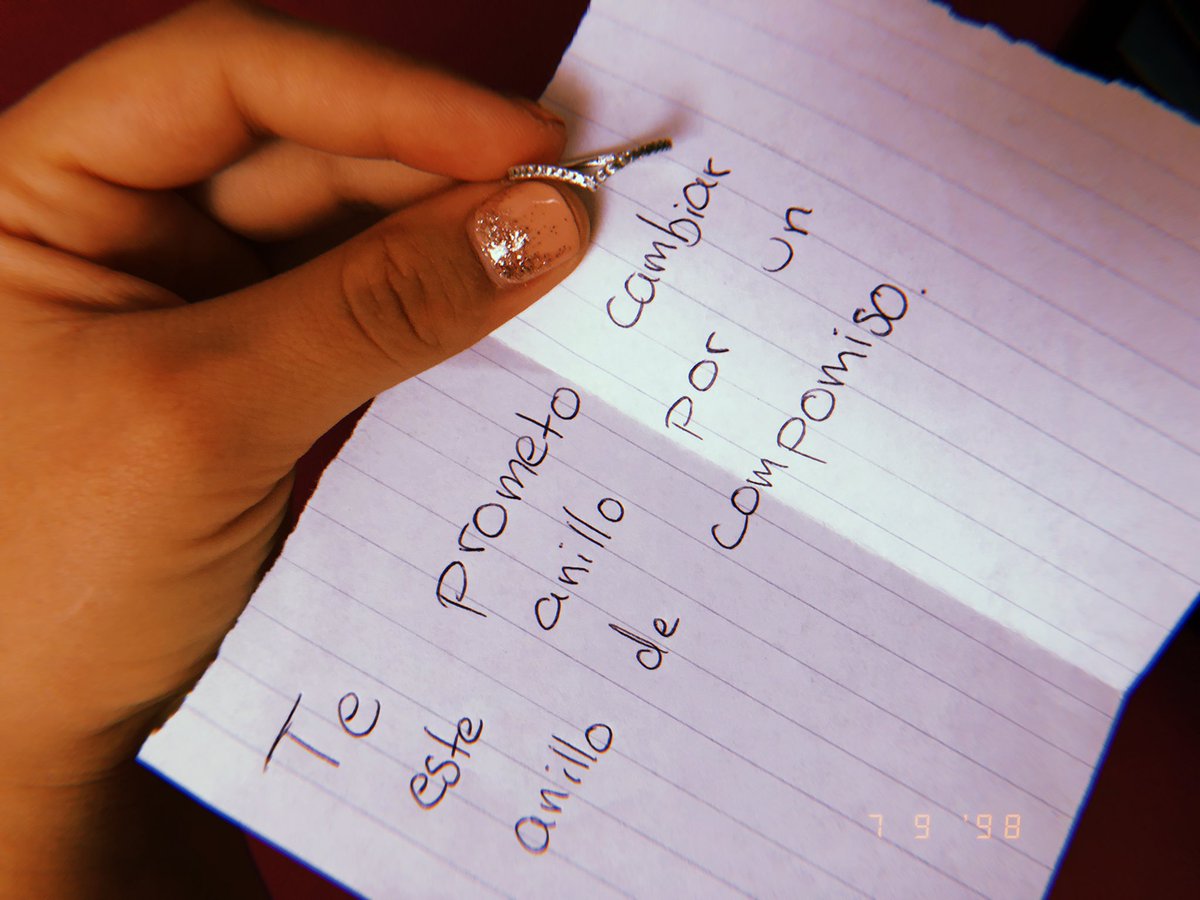 LilyGarcia_13's tweet photo. He kept his promise 💍 https://t.co/vhddaxgGp7