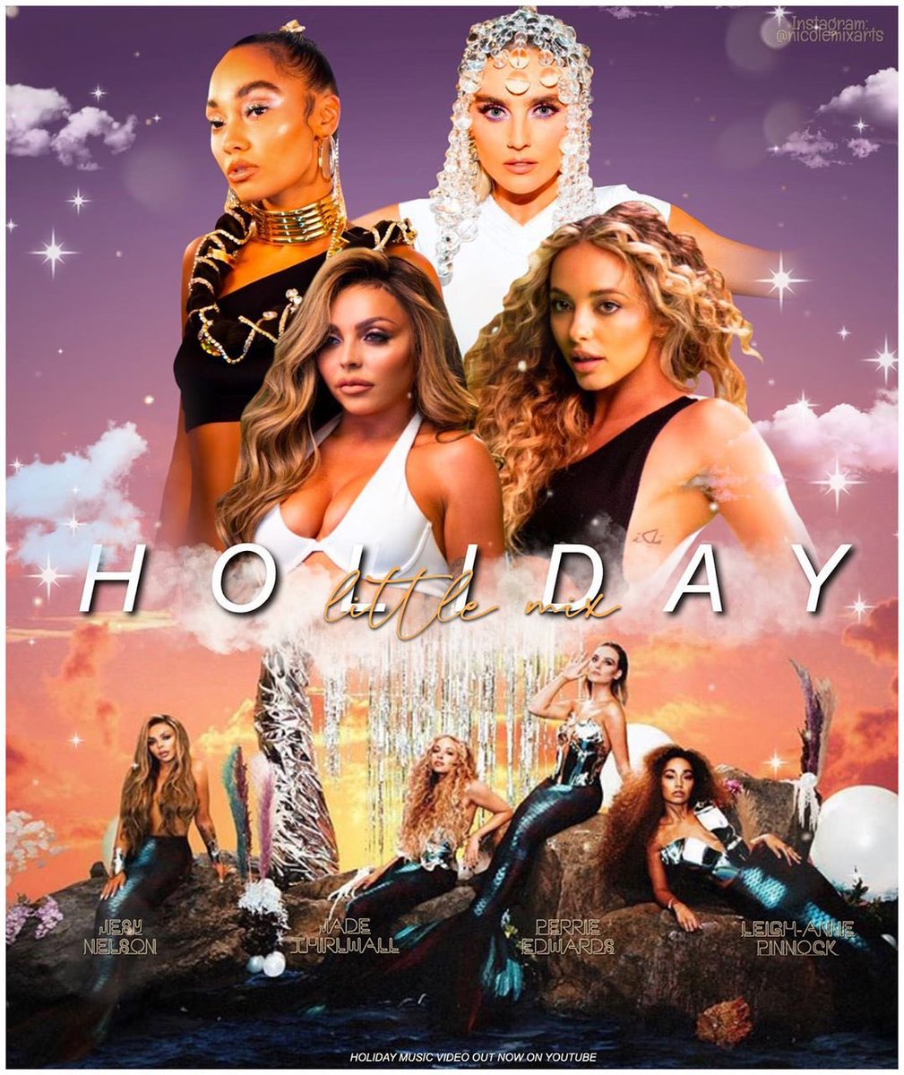 LittleMix's tweet photo. It's competition time ⏰ We've loved seeing your Holiday art and we want MORE! To enter, just use the hashtag #HolidayFanArt with your posts on Instagram, and you could win some Holiday goodies

Full T&amp;Cs at https://t.co/pEbV0Gz0XF https://t.co/sHY6JAt5Th