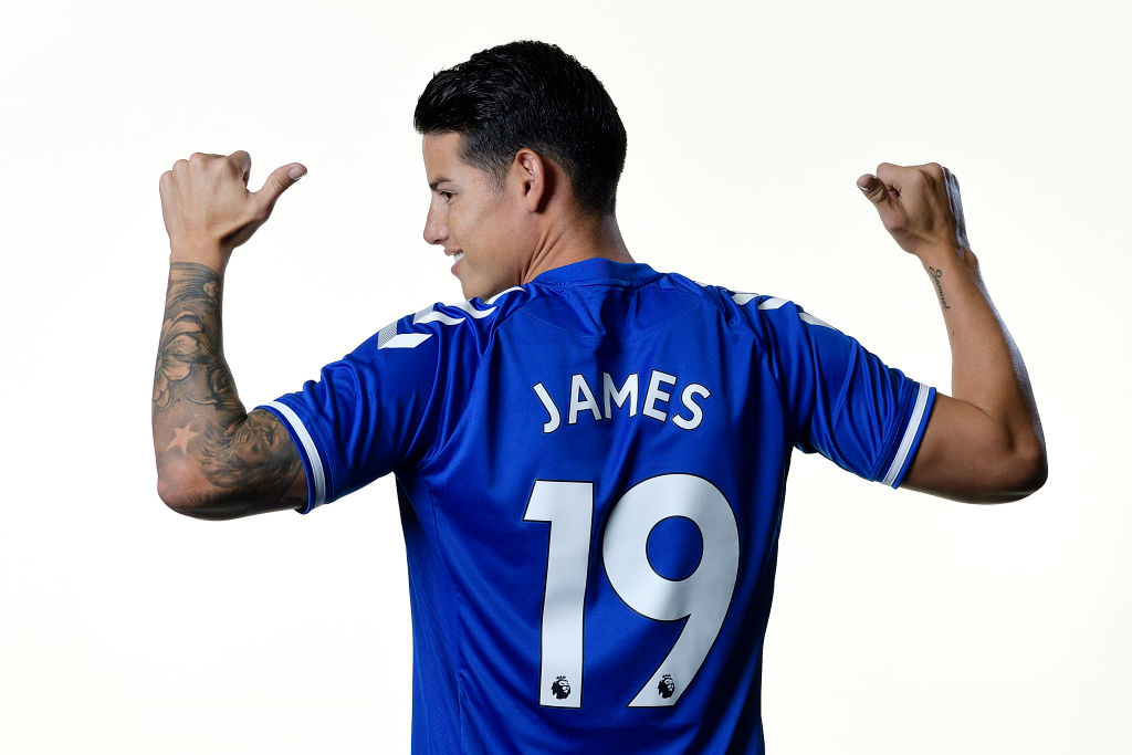 UHTPodcast's tweet photo. James will wear the number 1️⃣9️⃣ shirt next season
#UHTPodcast #EFC #COYB #Everton #James19 https://t.co/uEGFO7Bedt