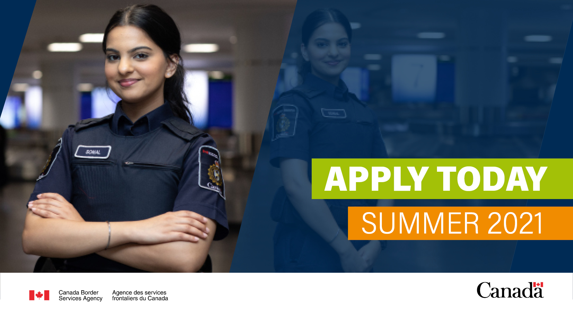 Canada Border Services Agency on Twitter: "#DYK that #CBSA is hiring  student border services officers? We offer on-the-job training in a dynamic  frontline role! Apply before November 23 ➡️https://t.co/7S9vEFQnEM  #CBSAJobs https://t.co/axH78lo1tv" /