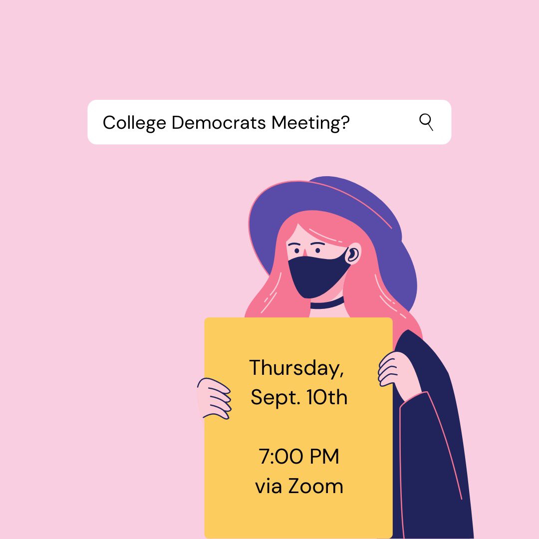 fscdemocrats's tweet photo. DM us for the Zoom Information ✨ https://t.co/iPAB65bfvC