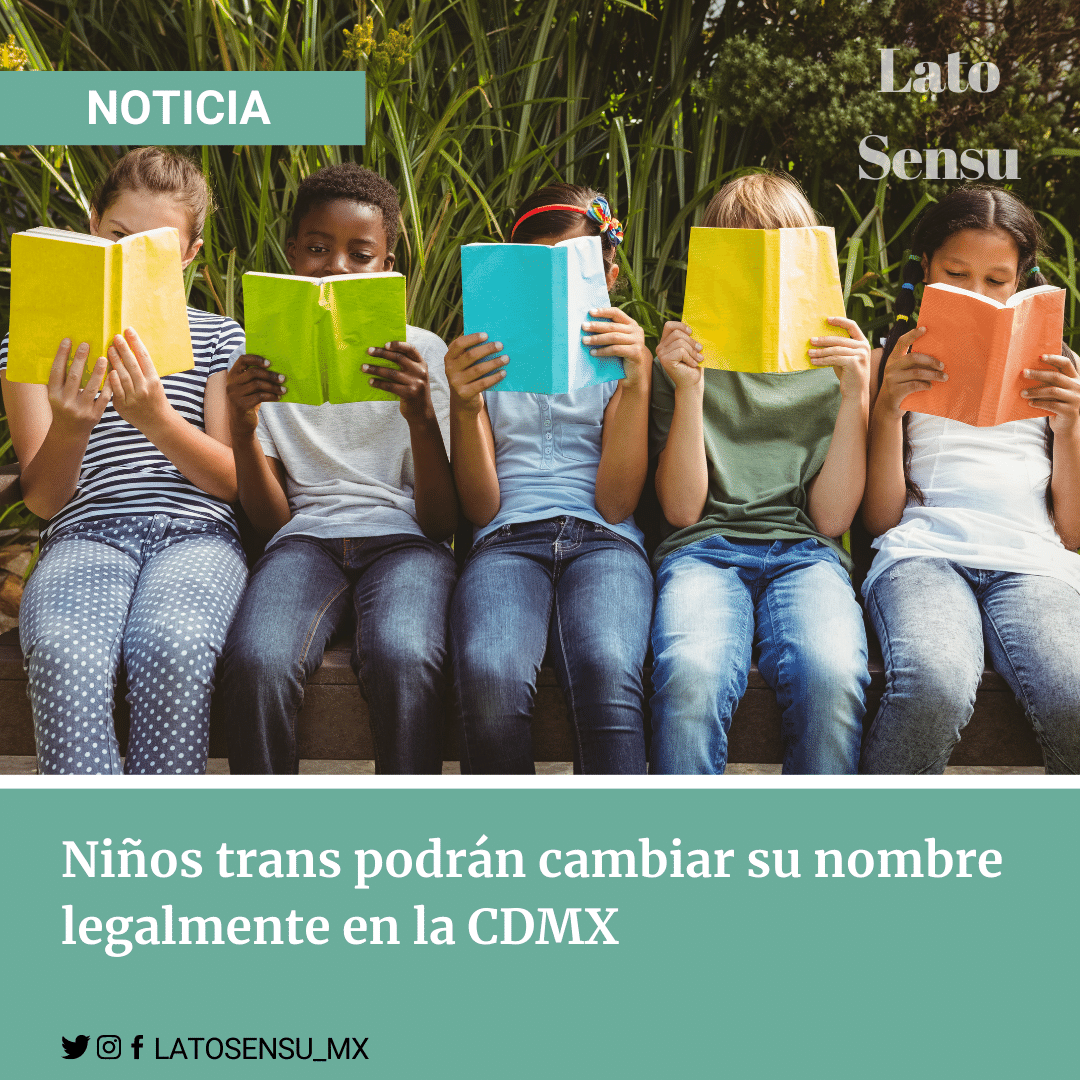 apicelegal's tweet photo. ¡Niños trans podrán cambiar su nombre legalmente en la CDMX!

La jefa de Gobierno, Claudia Sheinbaum, informó que a partir del miércoles 9 de septiembre, los niños trans que habitan en la Ciudad de México, podrán cambiar de nombre legalmente en el Registro Civil capitalino. https://t.co/W2pzxbqhoT