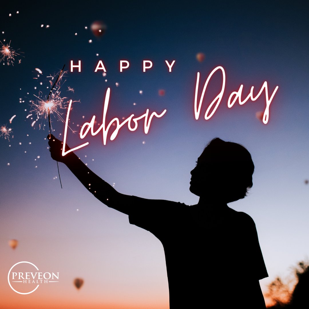 PreveonHealth's tweet photo. Happy Monday and happy Labor Day! Hope everyone has a safe holiday! #PreveonHealth https://t.co/weNNqYmsCb