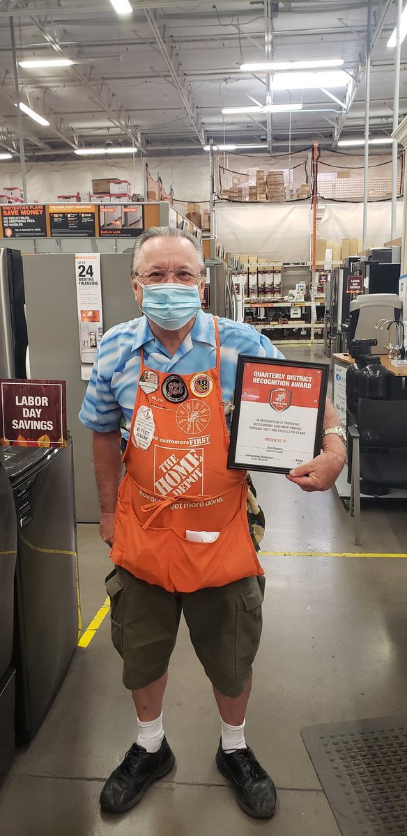 Congrats to our Q2 HDPP winners!! Gigi  Rosa and Ron. Thanks for all you do!!@thdsaltarelli <a href="/TonjaBarnicle/">Tonja Barnicle</a>