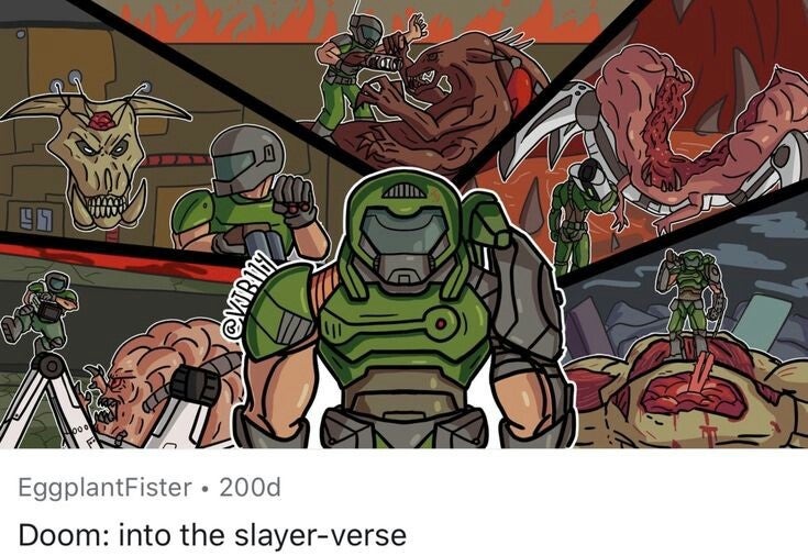 DoomSkater's tweet photo. Doom into the Slayer verse https://t.co/1EmHPlL6iJ