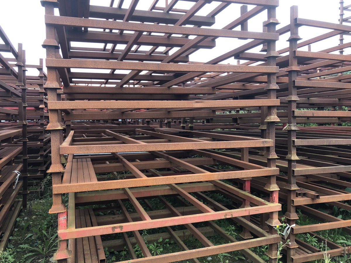 Strong second-hand Heras stillages for sale - designed for square top panels - £195 each plus VAT - delivery available. 01963 364399 or email Jess customer@eventscrew.com