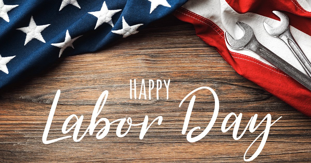 We wish you a Happy Labor Day! Thank you for your contributions to our country. Have a safe and fun holiday! 😊

How are you planning to celebrate? 🇺🇸

#LaborDay