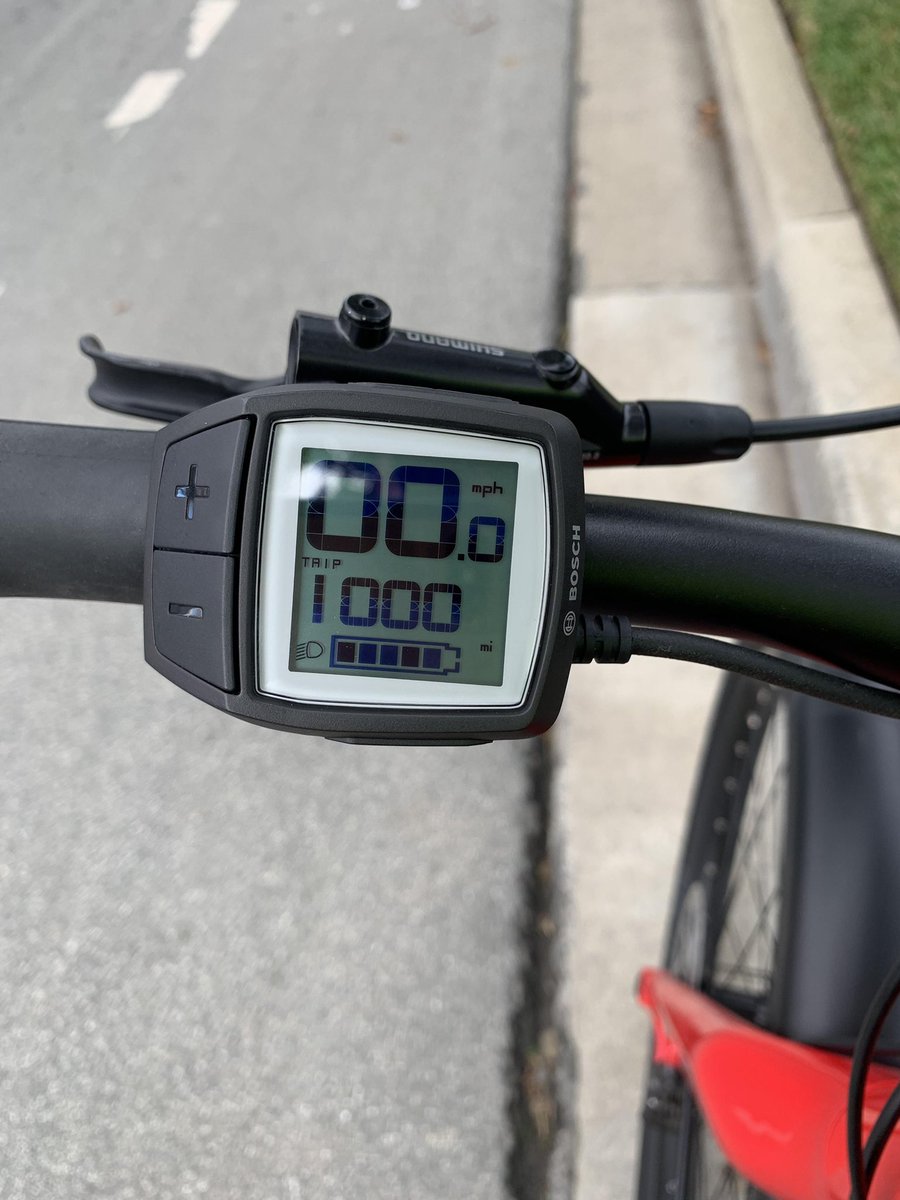 sashighlanders's tweet photo. Congratulations to Soccer Coach/Math Teacher Doug Booth who accomplished his goal of 1,000 miles rode this summer and has this picture of his actual bike odometer to prove it! #BikingForward https://t.co/QIN0PVjNEa