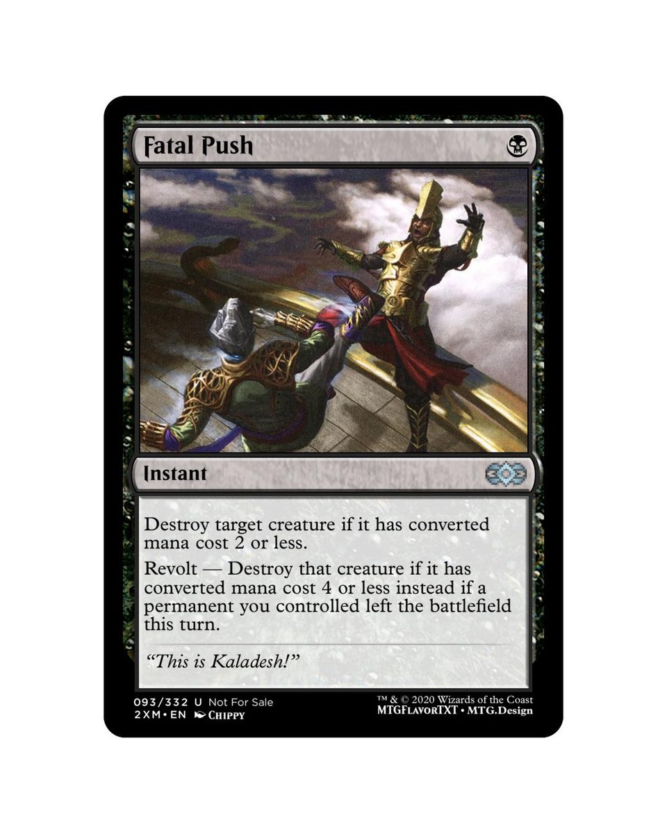 mtgtxtflavor's tweet photo. Custom flavor text.
#mtg #mtgalter #magicthegathering #magicaddict #mtgalteration #mtgalteredcard #mtgaltered #alteredmtg #alteredcard #mtgcommunity #mtgdaily #mtgedh #mtgcollection #mtgpimp #mtgaddicts #mtgcommunity #mtgflavortext #mtgcustom https://t.co/mev2x2xQCQ