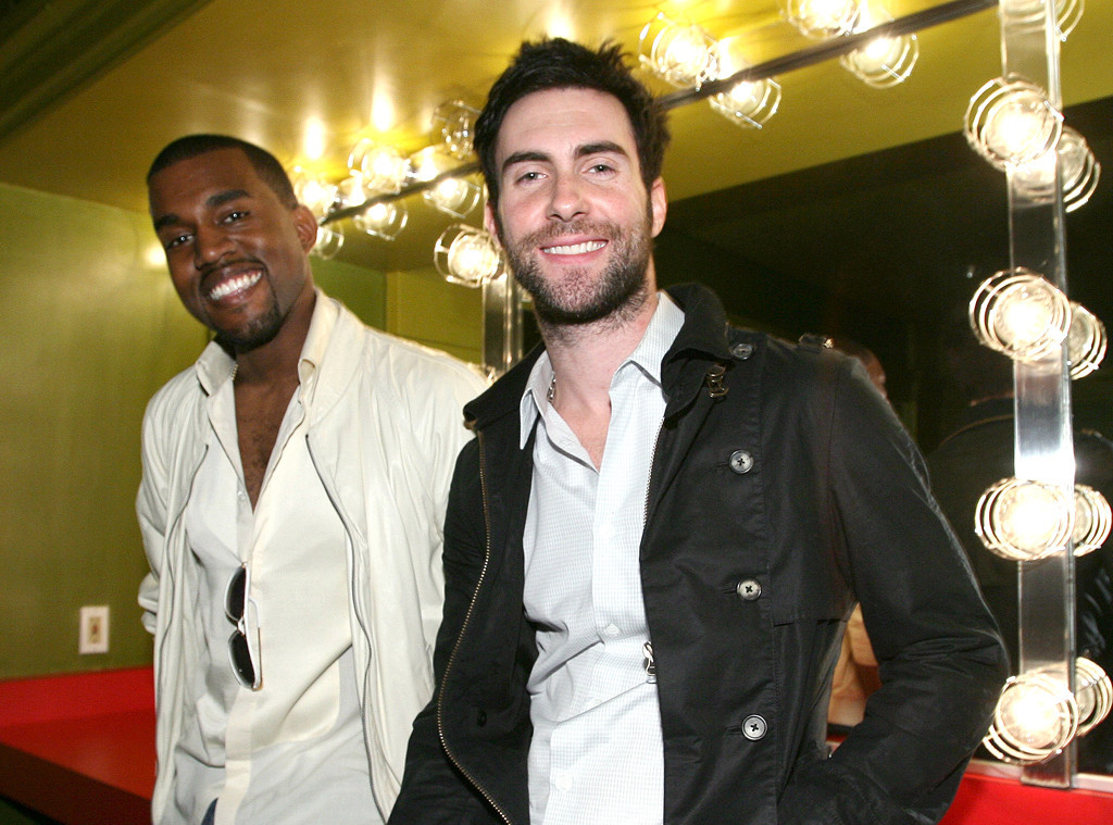 On a flight home from Paris, Kanye showed Adam Levine an unfinished version of Heard 'Em Say and convinced Adam to help him complete it.