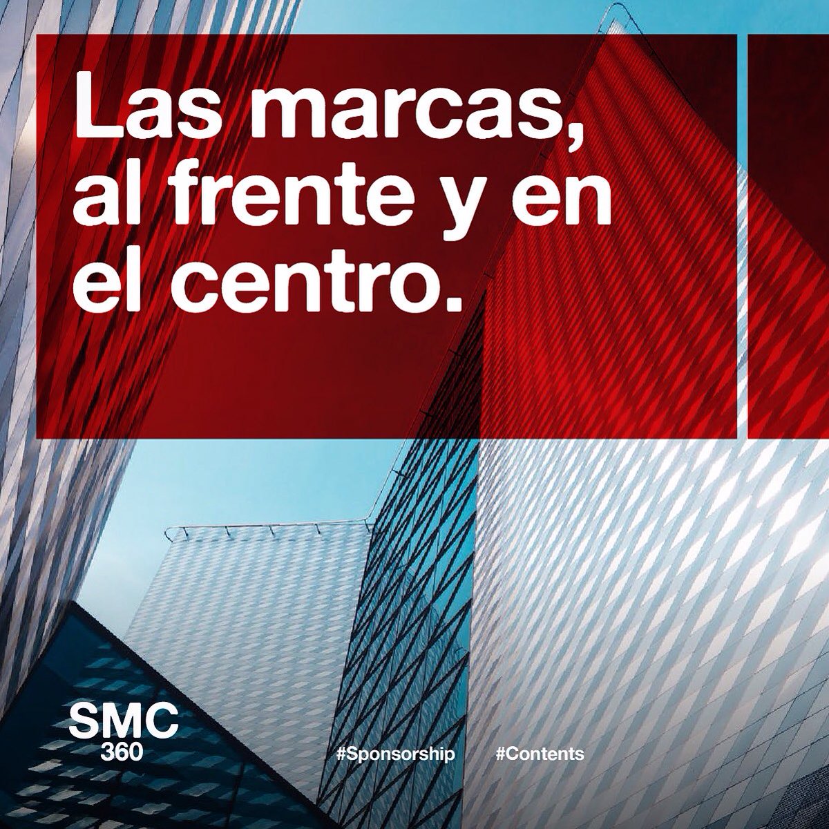 smc_360's tweet photo. #Lunes Las marcas, al frente y en el centro. Nuestra idea de crecimiento. ⬅️ #Sponsorship #contents https://t.co/j4zhz4aI6Z