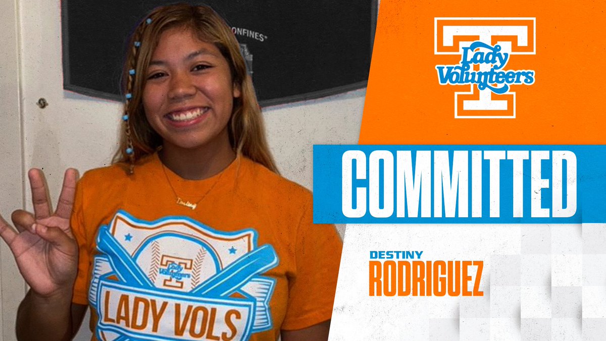 I am proud to announce that I have decided to further my education and softball career at the University of Tennessee! I would like to thank all of the coaches, teammates and of course my parents. You guys have helped me develop through this amazing journey! GO VOLS🧡