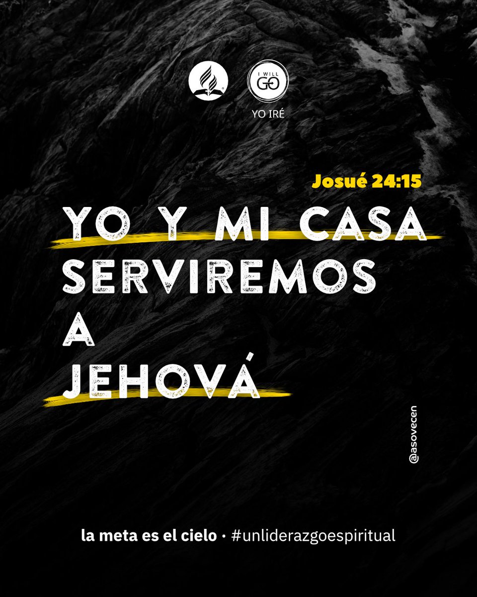 asovecen's tweet photo. Cada familia👨‍👩‍👧 tiene un pilar, y cuando esta decide poner a Dios como prioridad número 1️⃣, el éxito familiar está garantizado 💪.

Proponte hoy, tú y tú casa,🏠 servir al creador del universo🌌 

En la #Asovecen "La Meta es el Cielo" 
#UnLiderazgoEspiritual
#IWiillGo https://t.co/KCyrwmmpYC