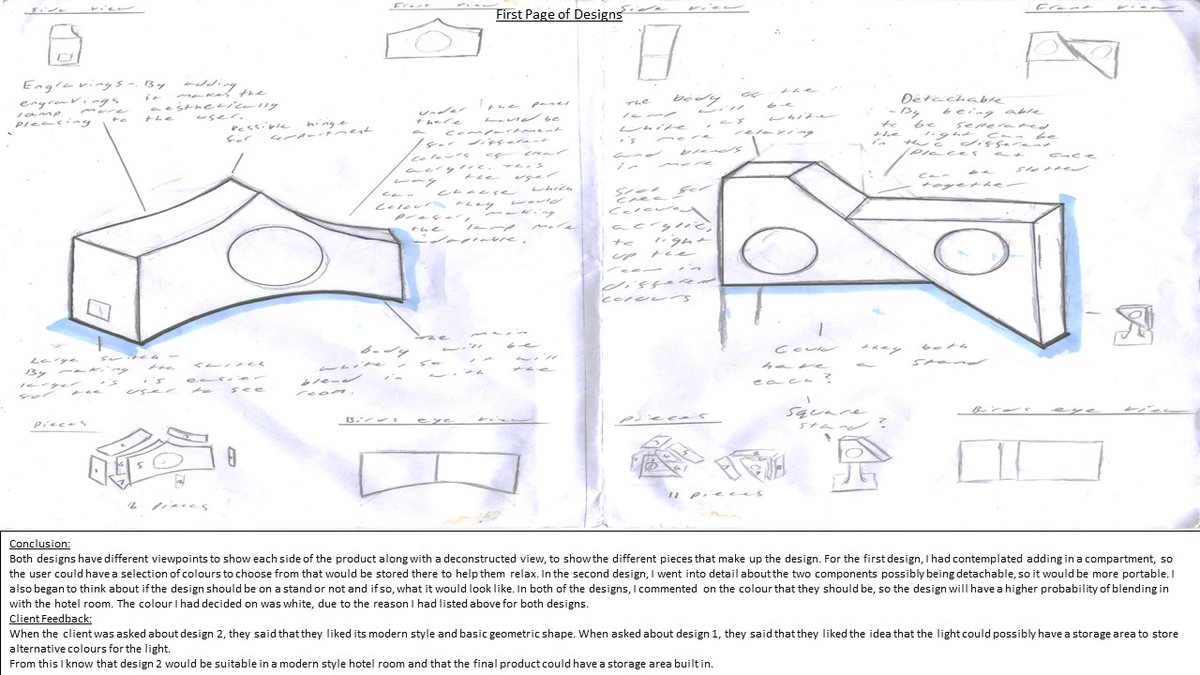 TRS_DesTech's tweet photo. Unfortunately Heather didn't get to complete her NEA due to the school closures. Her final prototype would have been well worth waiting for I reckon. #lightingdesign #iterativedesign #modelling #DTGCSESHOWCASE2020 https://t.co/bDoJTdXOFN