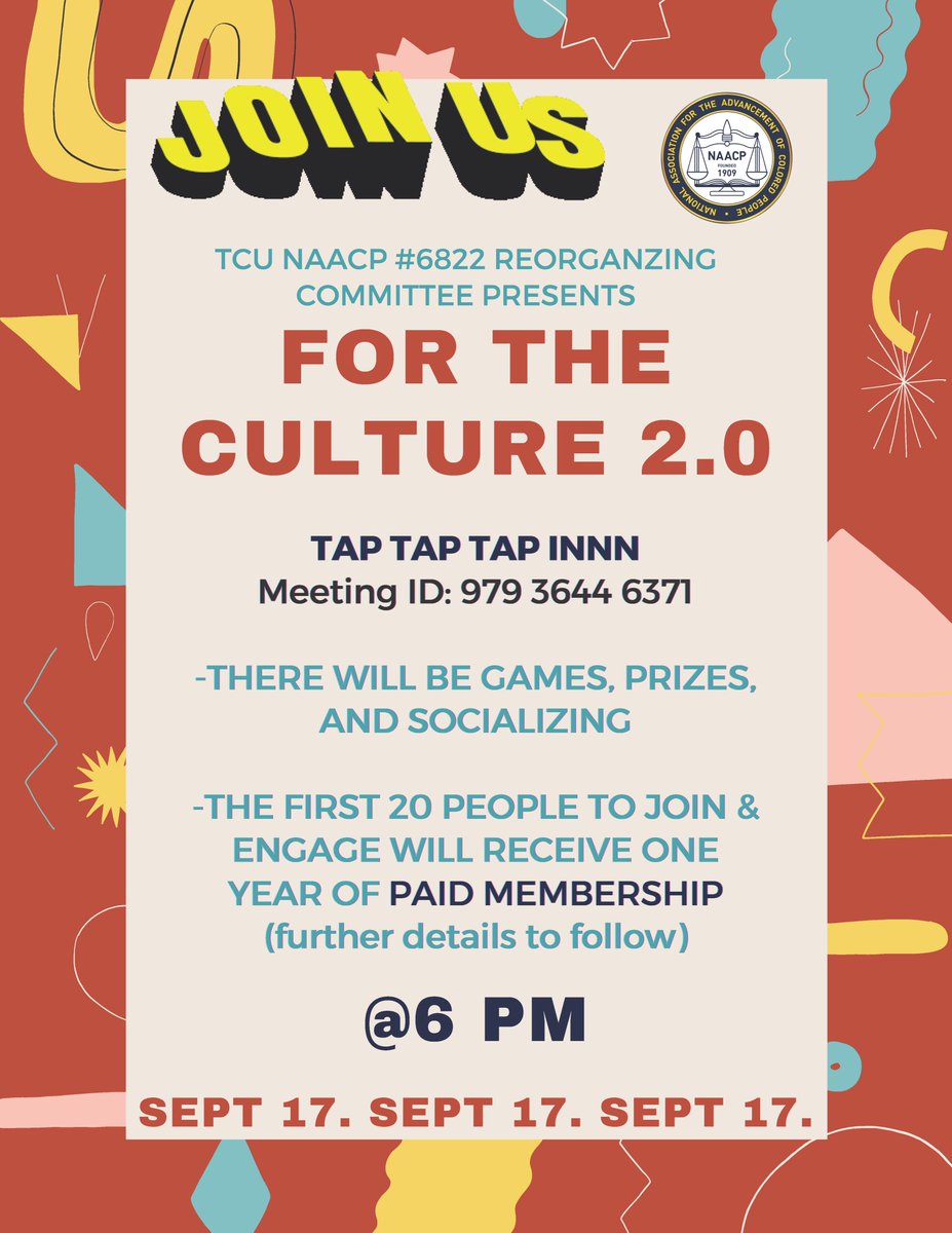 TCU NAACP #6822 tweet media