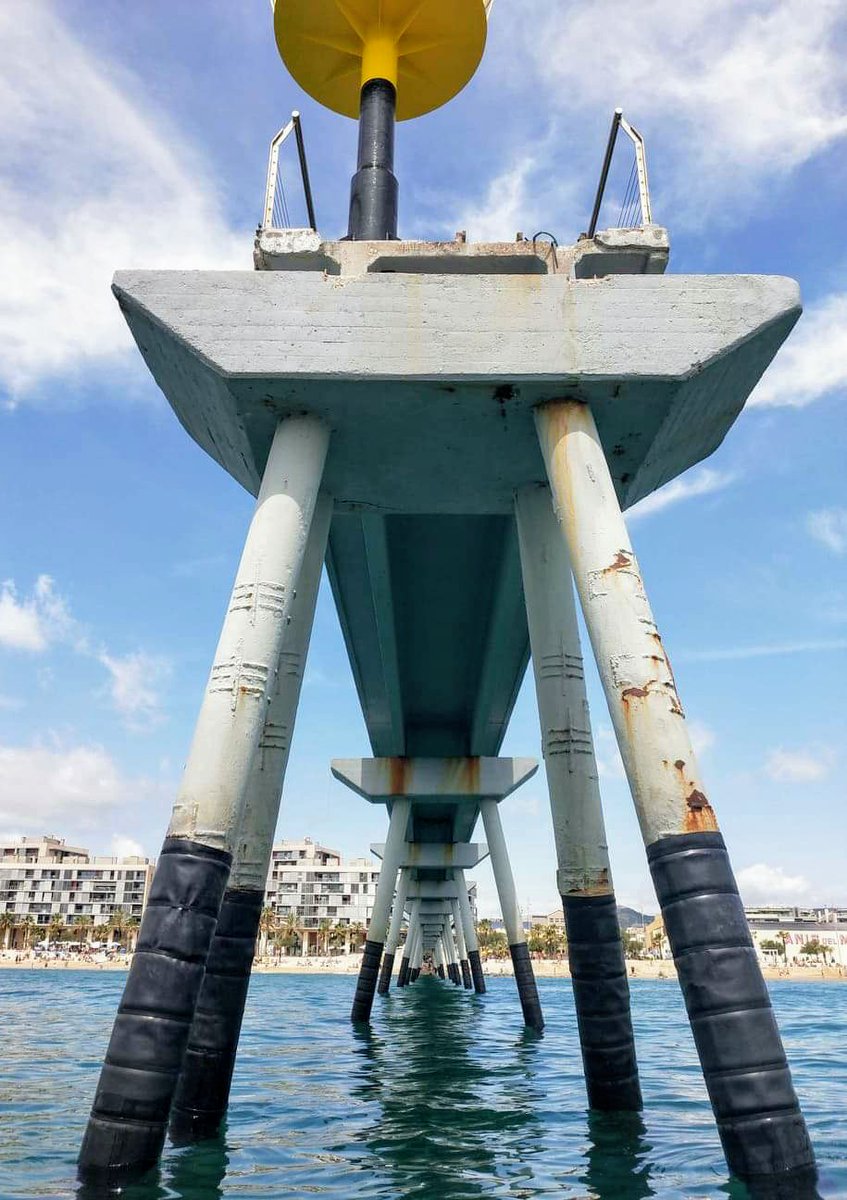 Gerhardss's tweet photo. #Catalunya #Barcelona #Badalona #morning #promenade #relaxing #oldbridge #seakalm #wanderlust #platform #crash #lovebdn♡ https://t.co/zHH6lRGZ3Q
