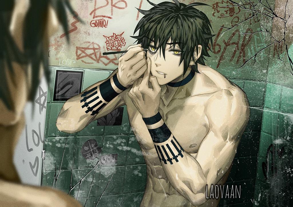 Guys can wear make up, too ? 
