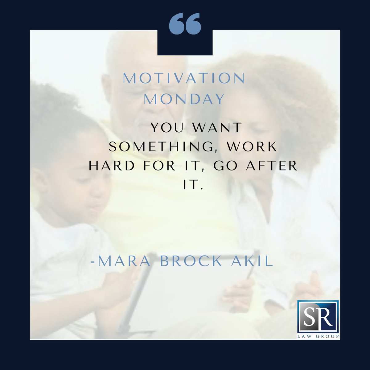srlawgrp's tweet photo. #MondayMotivation is here and SR Law Group hopes you have a great week! 

#SRLawGroup #EstatePlanning #ElderLaw #MondayMotivation https://t.co/tSqWHWnrPJ