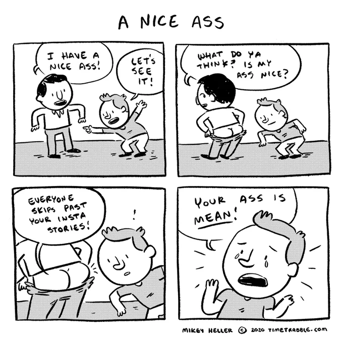 i drew a comic about a nice ass 