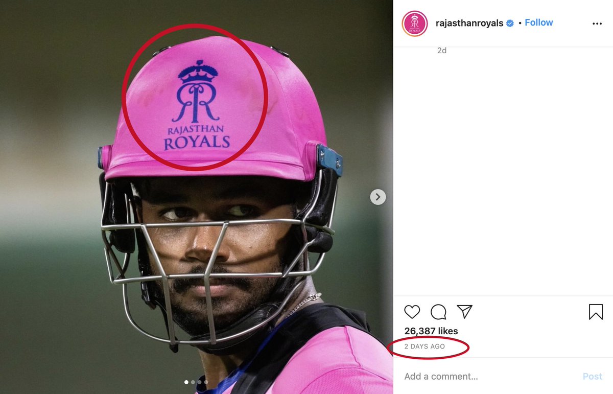 RCBTweets's tweet photo. @rajasthanroyals So you're saying this is the incorrect logo? 🧐🤨🤔 https://t.co/85v7qJnJhO