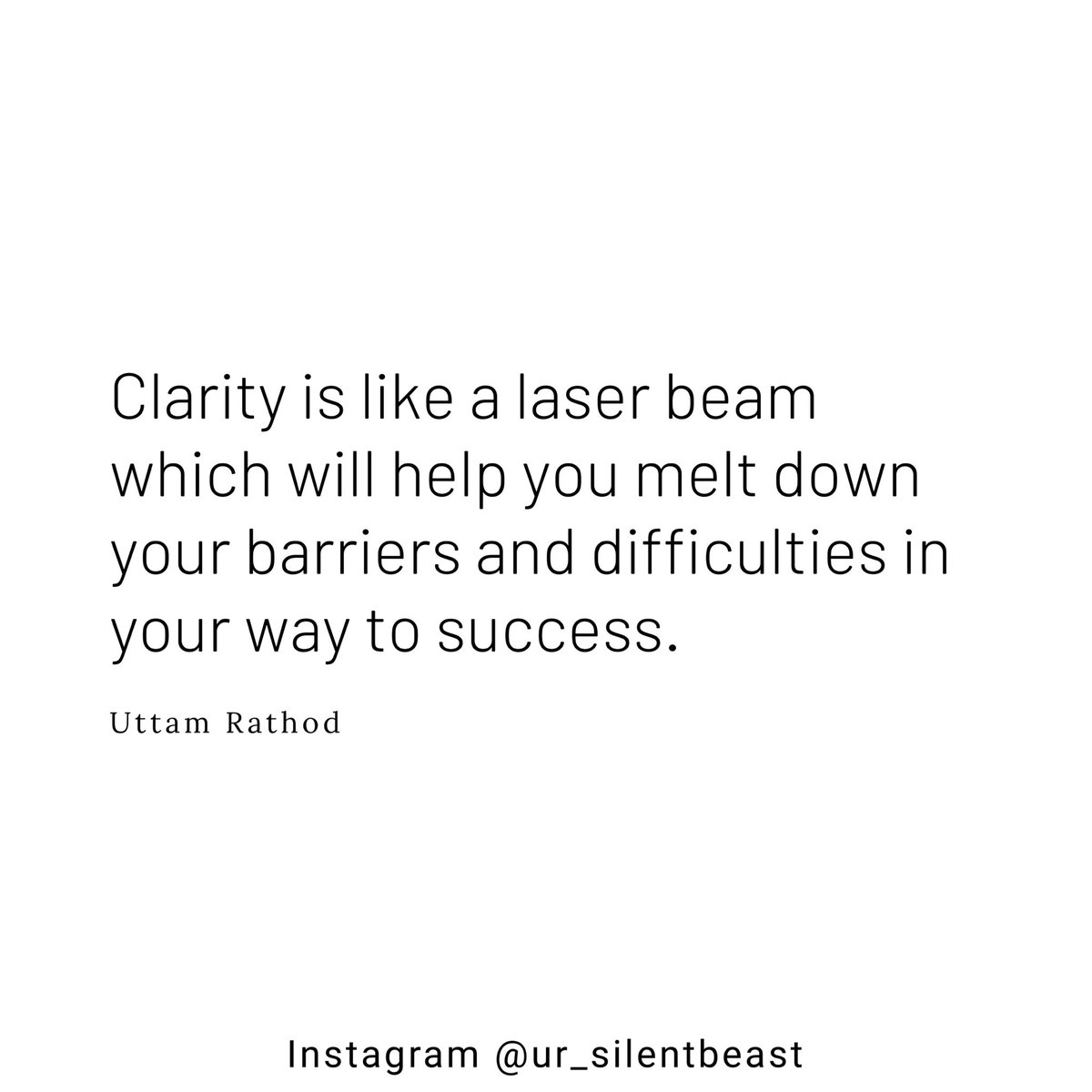 ur_silentbeast's tweet photo. Clarity is so much important in this chaotic lifestyle. It might feel like stereotype, but basics remains the same forever!

#clarity #mentalclarity #awarenessiskey #garyveechallenge #garyvee #johnmaxwell #johnmaxwellteam #thomassowell #thomassowellquotes #ignorance #realize https://t.co/VgroKeIf0E