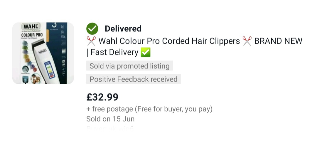 PRODUCT 1 ITEM COST - £12.99SALE PRICE - £32.99 PROFIT - £15