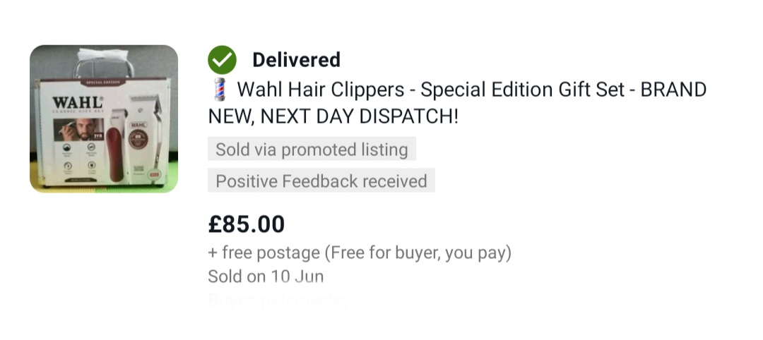 PRODUCT 2 ITEM COST - £40 SALE PRICE - £85 PROFIT - £40