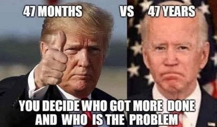 <a href="/JoeBiden/">Joe Biden</a> You had your time old man! 8 years with <a href="/BarackObama/">Barack Obama</a> and did nothing to change police reform. We have a President who cares about the American people #Trump2020LandslideVictory 🇺🇸🇺🇸🇺🇸