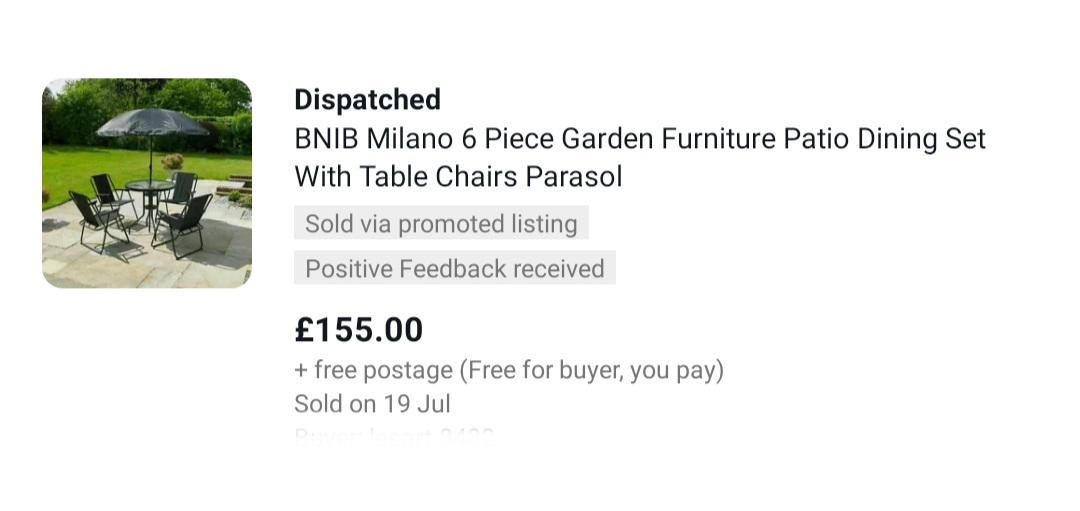 PRODUCT 5 ITEM COST - £60SALE PRICE - £155PROFIT - £95 