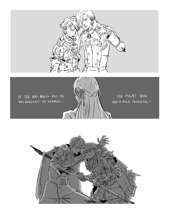 ?? #FE3H #FireEmblem #ferdinandvonaegir #hubertvonvestra 
