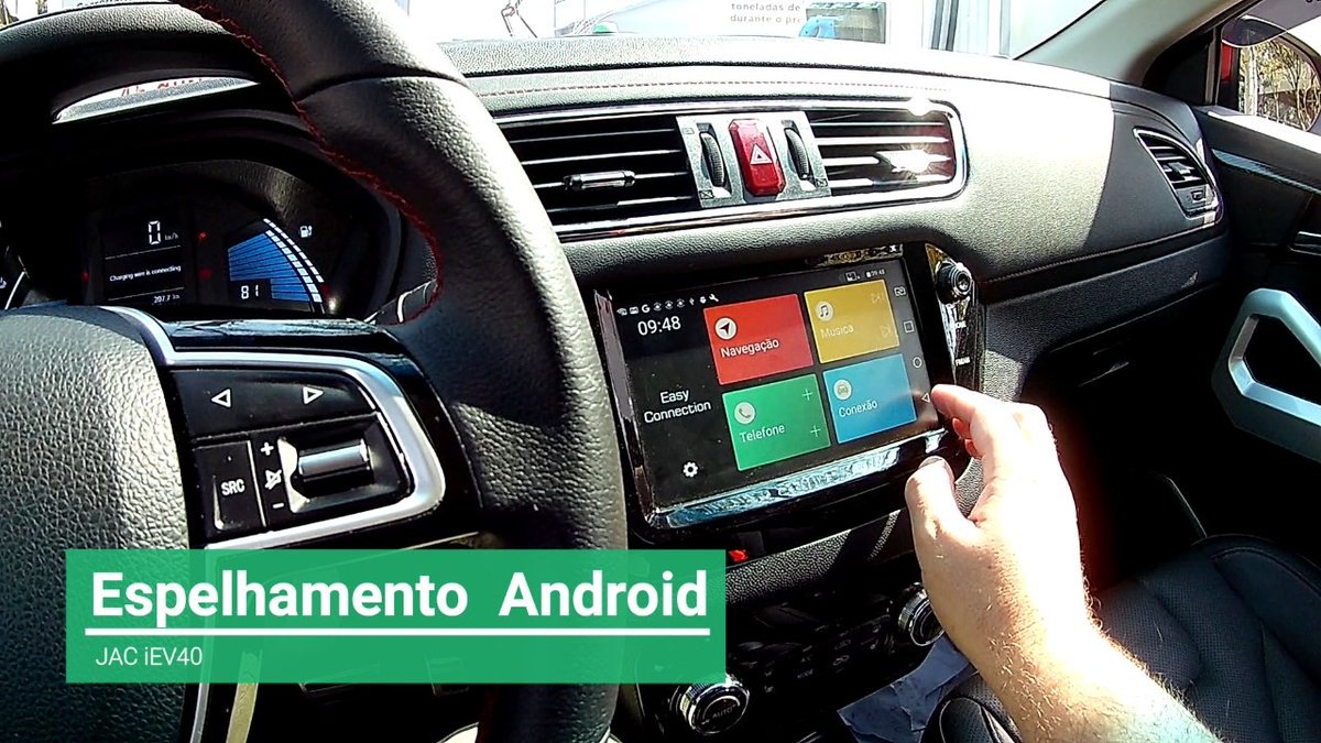 EletricoMeu's tweet image. Espelhamento do celular Android na multimídia do JAC iEV40

youtu.be/XNOBeQUQ6RY

@jacmotors_br #iev40 #Android #easyconnection