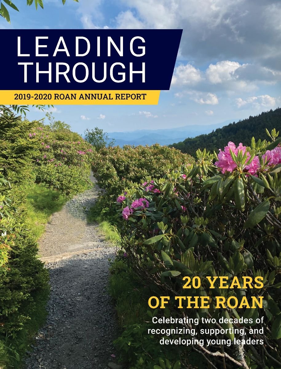 The Roan Annual Report is arriving in the mailboxes of Roan supporters! In this year's report we celebrate 20 years of the Roan with stories of how Scholars and Alumni are "Leading Through" with excellence and impact. Check it out at the link below. buff.ly/3jMRr98