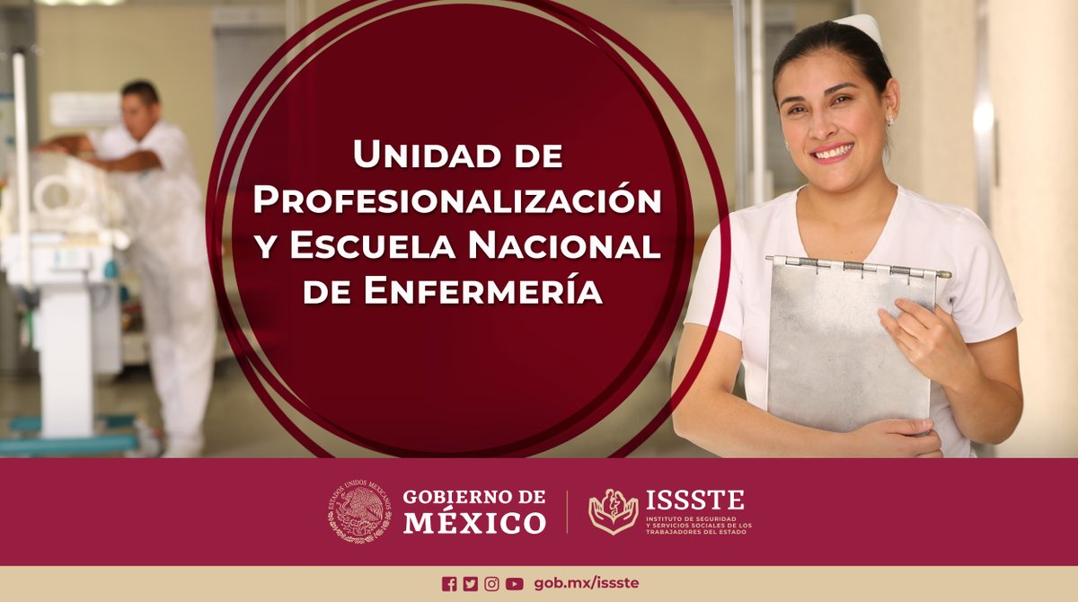 ISSSTE on Twitter: "La Unidad de Profesionalización y Escuela Nacional