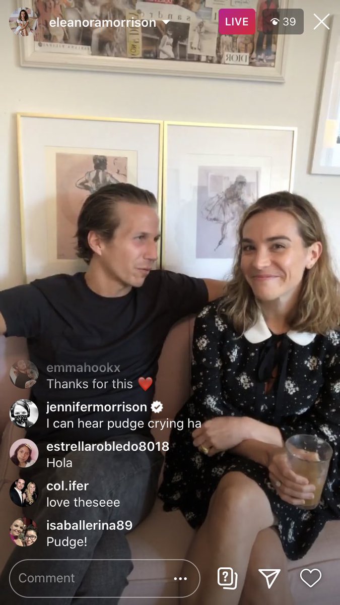 captainswanfan4's tweet photo. Love watching @eleanora_live #pinkcouch with @danieldmorrison about #happynotsatisfied even with on&off WiFi @jenmorrisonlive https://t.co/E1IgXAlafC