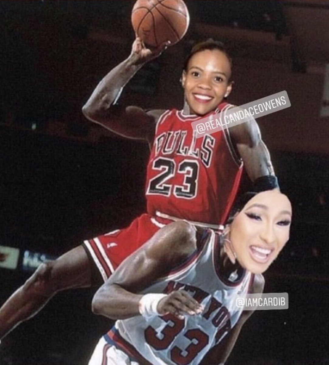 RealCandaceO's tweet image. She is still tweeting about me. 
I broke @iamcardib.