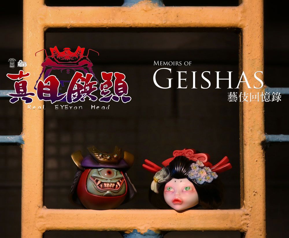 spankystokes's tweet photo. Jukebox Vinyl presents: Real Eye-Ron Head & Memoirs of Geisha- Sadako vinyl heads from Monstermind!!! https://t.co/c2RskvxezN #Exclusive #JukeboxVinyl #LimitedEdition #Monster #SoftVinyl https://t.co/rY3ALsF2eT