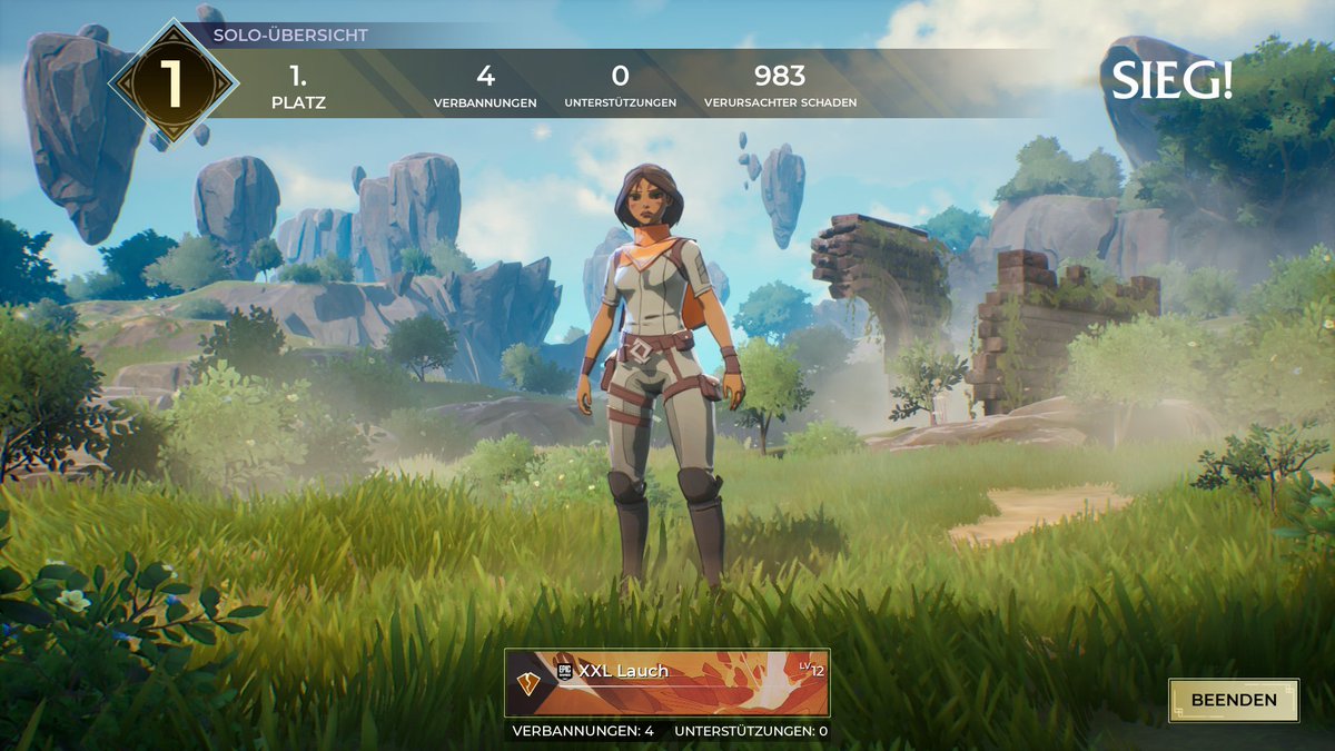 XXLEntrtainment's tweet image. 3 wins in a row and then I placed second. But for tonight is my spellbreak grinding session over.