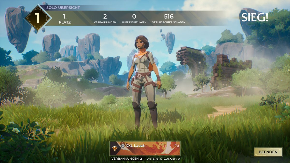 XXLEntrtainment's tweet image. 3 wins in a row and then I placed second. But for tonight is my spellbreak grinding session over.