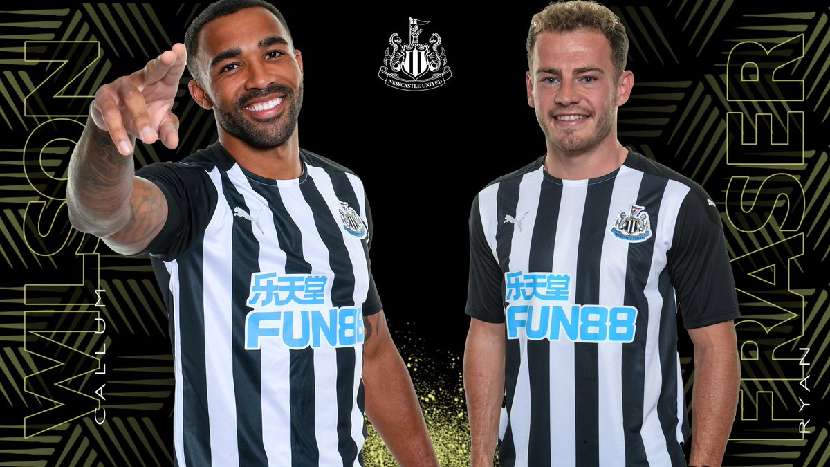 NUFC's tweet photo. 🤝😎

#NUFC https://t.co/Jhf2CbLAFT
