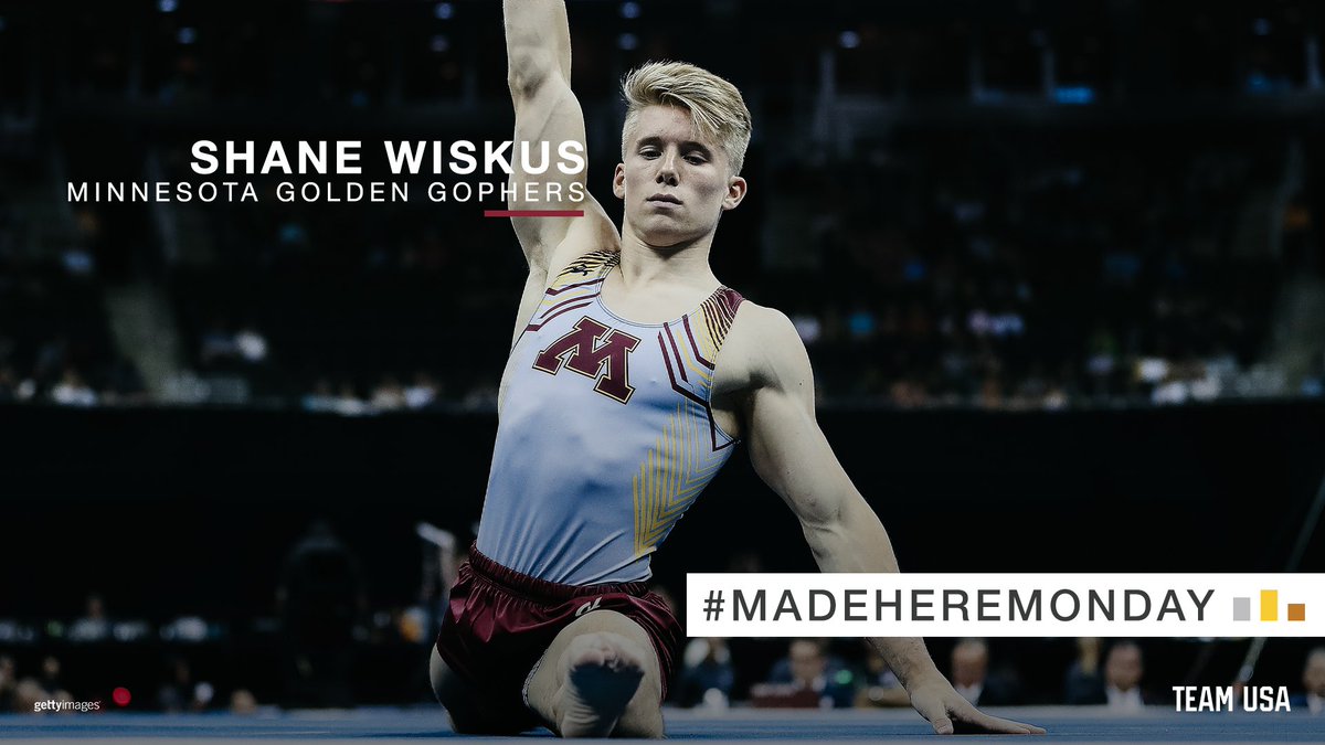 The future is bright for @shanewiskus1001. 🌟

A 4x <a href="/NCAA/">NCAA</a> medalist, 2020 CGA MVP, represents Team USA as a Senior National Team member and still has another year with <a href="/GopherMGym/">Minnesota Men's Gym</a>.

#MadeHereMonday