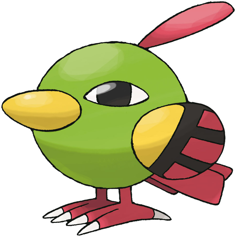 A variant of Natu/Xatu based on the Quetzal! With its Psychic typing and Xatu known to stare at the sun, I think it would be cool if this variant evolved into a more snake-like bird version to reference Quetzalcoatl! Psychic/Fire type