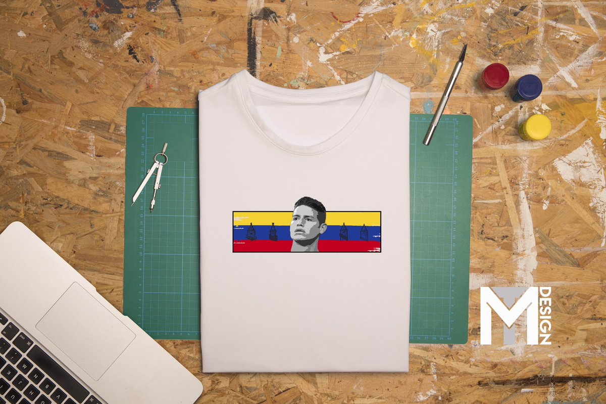 _MTDesign's tweet photo. 🇨🇴 JAMES RODRIGUEZ 🇨🇴

Celebrate our new Colombian signing with our original new design.

£24.99 with FREE UK/IRE SHIPPING

🛒 https://t.co/A4QtcJZJIV https://t.co/uaXt5fznZN