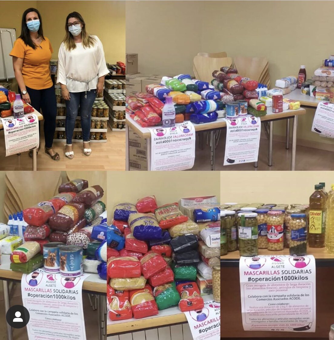 AlgeteACODE's tweet photo. Tercera entrega de alimentos destinada a Servicios Sociales @Aytodealgete 
GRACIAS A TODOS 👏🏼
#JuntosSaldremosAdelante #algete #AcodeAlgeteSolidario #mascarillassolidarias #resto1000kilos #compraenalgete #Apoyaelcomerciolocalylasempresasdeservicios https://t.co/IueQcUtQLC
