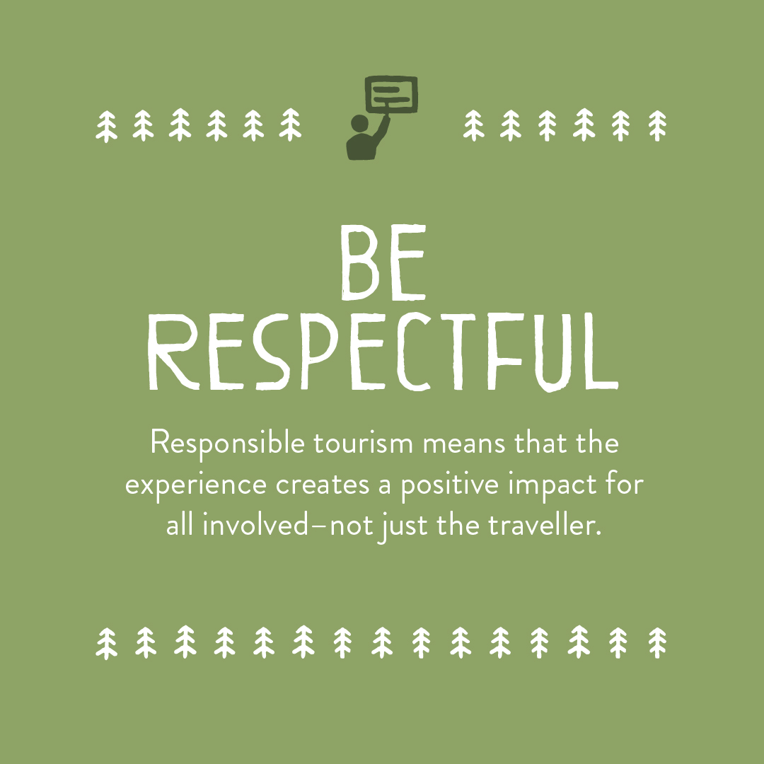 HelloBC's tweet photo. Travel Tip: We need to take more time with planning, and be conscious of our impact on each community we visit. Responsible tourism means that the experience creates a positive impact for everyone involved–both residents and visitors alike. https://t.co/PMnwzOA1dK