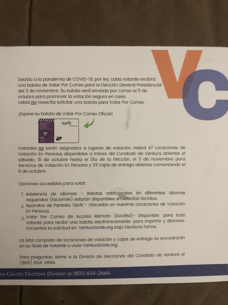 dynomite_danny's tweet photo. @realDonaldTrump I live in #California and just got this in the mail. So I won’t be allowed to vote any other way? This is wrong! @GavinNewsom is a failed leader and need to be removed. I will vote #Trump2020 no matter what! https://t.co/R5BWyJQoc4