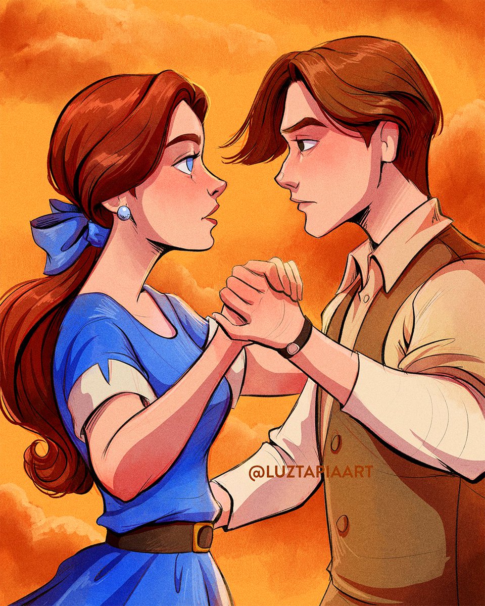 luztapiaart's tweet photo. When they almost kissed 🥺❤️ Dimitri is 90s boy hair goals!!
.
.
@procreate #anastasia #anastasiaromanov #procreate #disney #disneyfanart #disneyprincess #onceuponadecember #journeytothepast https://t.co/2RQlk04GIj