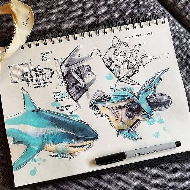 giadips's tweet photo. Diseños inspirados en la naturaleza 🥰
Secadora inspirada en insecto. 
Auriculares flamencos. 
Moto de agua tiburon. 
Zapato inspirado en pez.
Design by 👉 @andrew_designs.
#industrialdesign #giadipsupn #giadips #diseñoindustrial #UPN #designproduct #designer #designnatural https://t.co/OwK7jIcnhb