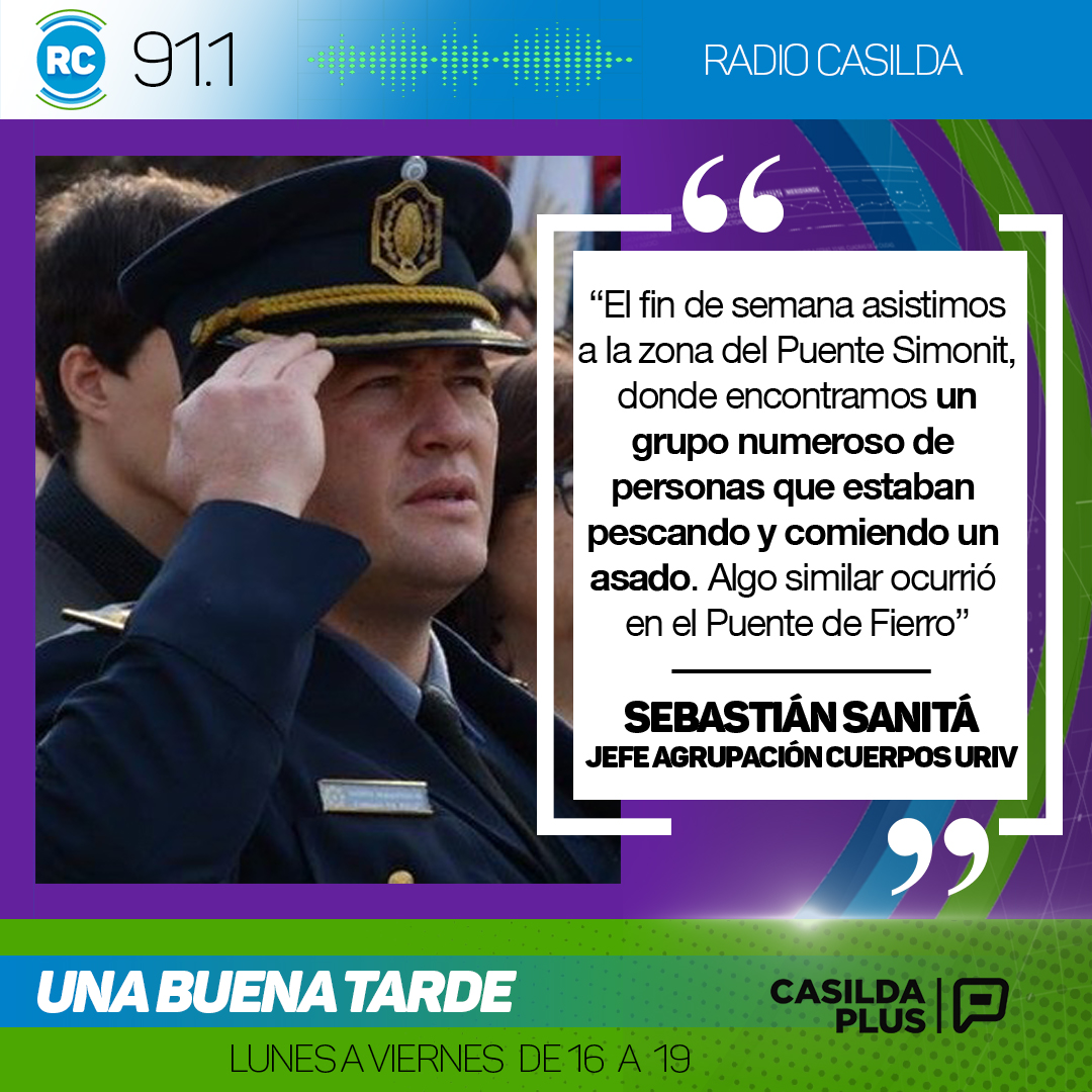 radiocasilda's tweet photo. #LosTercos 👉 El personal de la URIV, junto a Gendarmería y inspección municipal, tuvieron que desactivar varios focos de aglomeración de personas durante sábado y domingo. Lo prohibido sigue tentando
🙄 https://t.co/I18oMQYiOJ