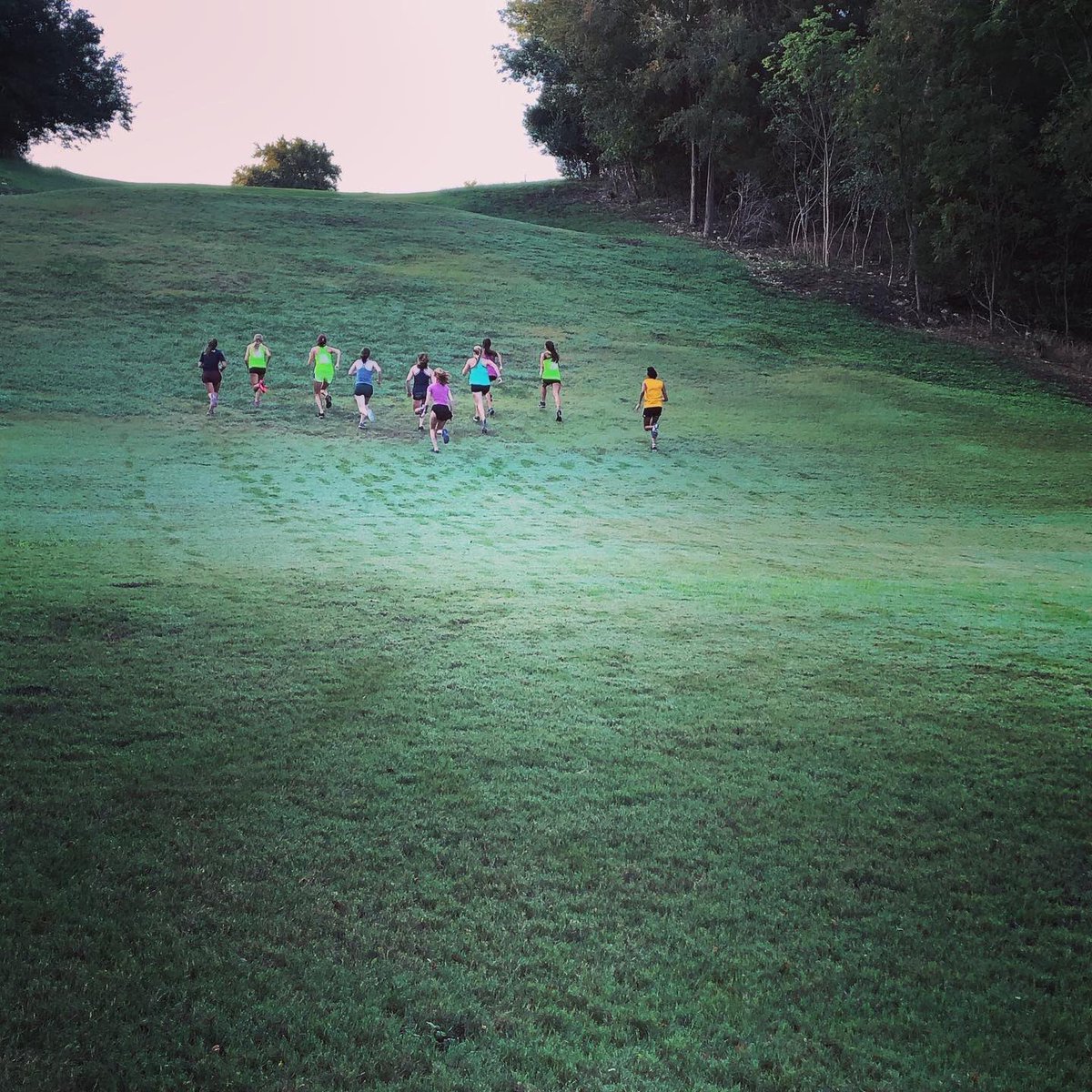 Where were you when the sun came up?? #hillsforbreakfast #ChasingExcellence